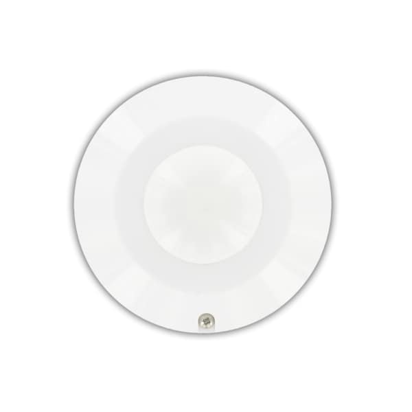 Ceiling mount infrared dual element occupancy sensor.